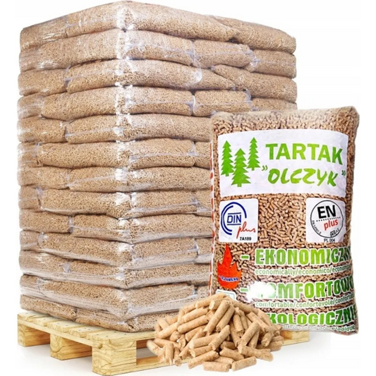 Palet de Pellets Olczyk – 65 Sacos